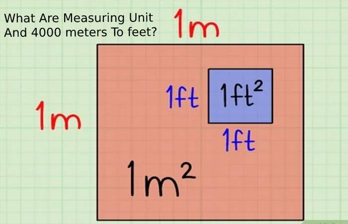 What Are Measuring Unit And 4000 meters To feet?