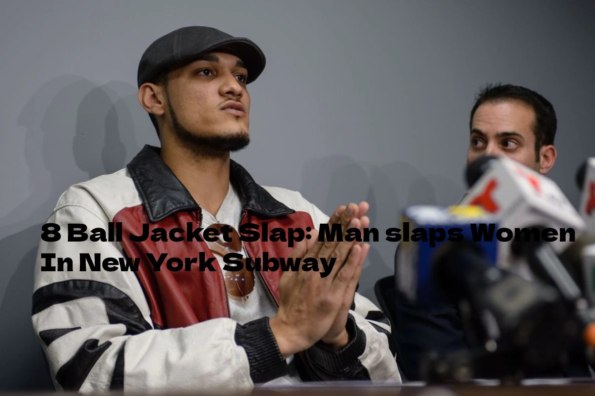 8 Ball Jacket Slap: Man slaps Women In New York Subway