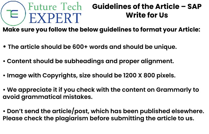 guidelines for the article futuretechexpert 