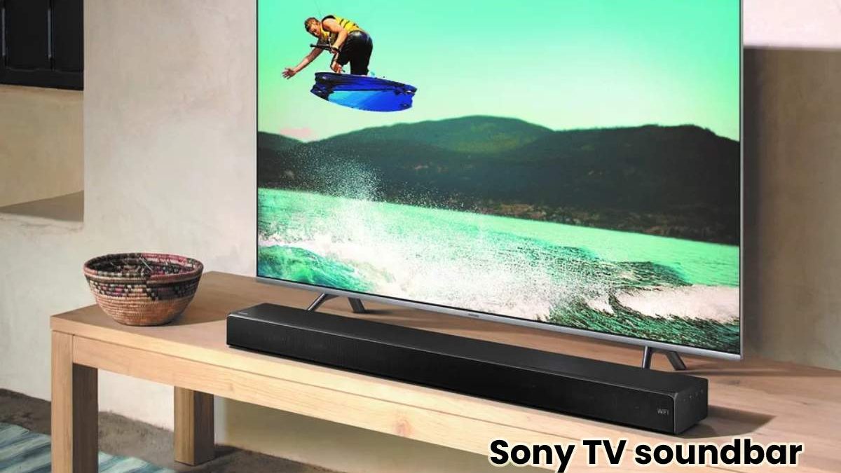 Sony TV soundbar: Sony Soundbar Review 2024