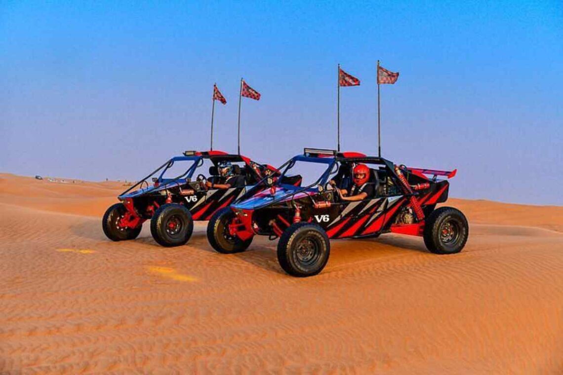 Abenddünen Buggy Fahrt 30 Minuten Mit Dem Auto Dubai Mit Wüstensafari