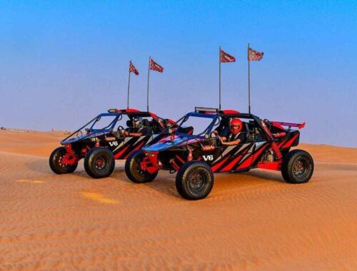 Abenddünen Buggy Fahrt 30 Minuten Mit Dem Auto Dubai Mit Wüstensafari