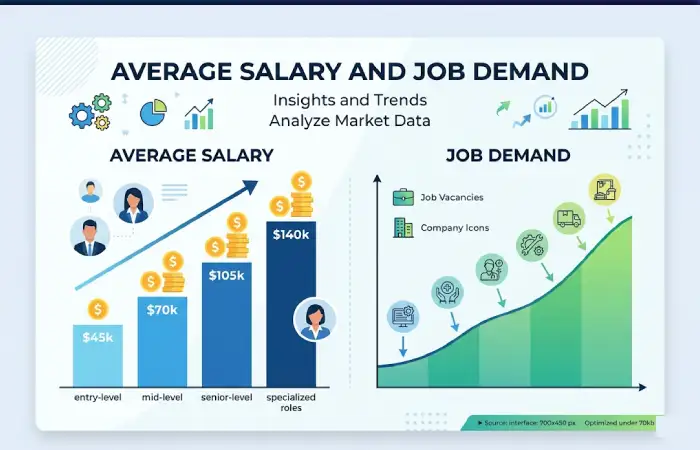 average salary and job demand