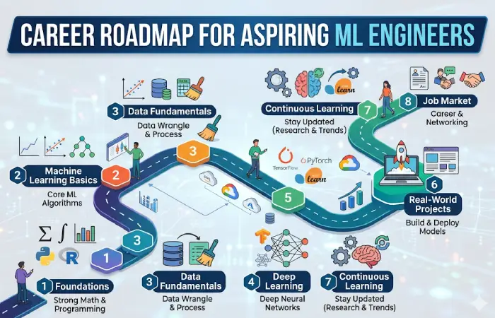 career roadmap for aspiring ml engineers