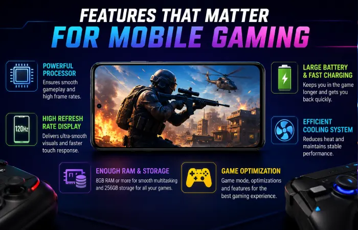 features that matter for mobile gaming