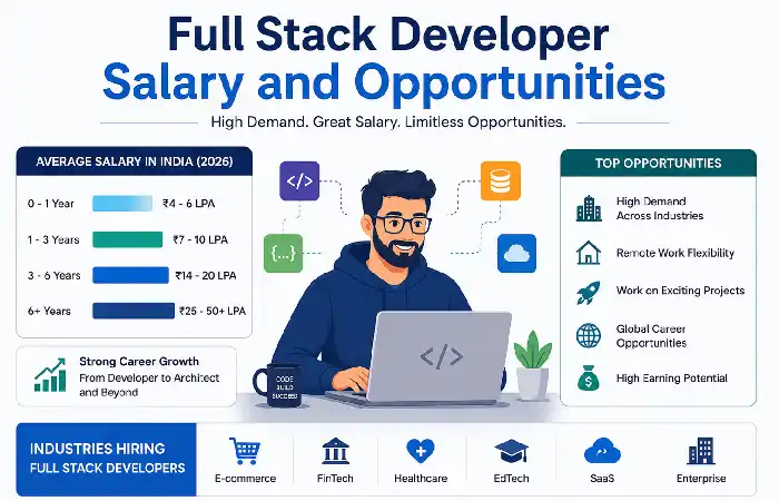 full stack developer salary and opportunities