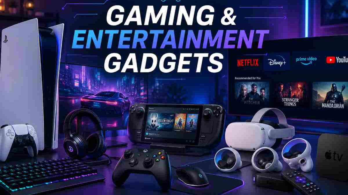 Gaming & Entertainment Gadgets: Future Technology Shaping Entertainment