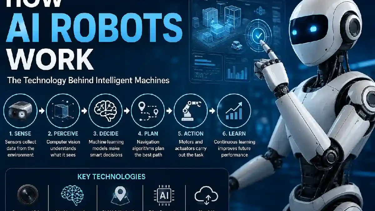 How AI Robots Work: Sensors, Machine Learning and Automation