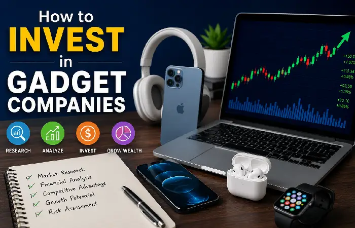 how to invest in gadget companie