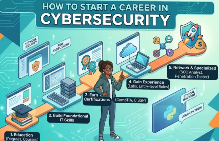 how to start a career in cybersecurity