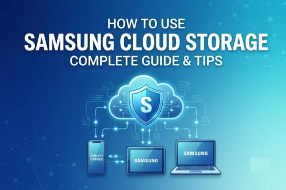 how to use samsung cloud storage