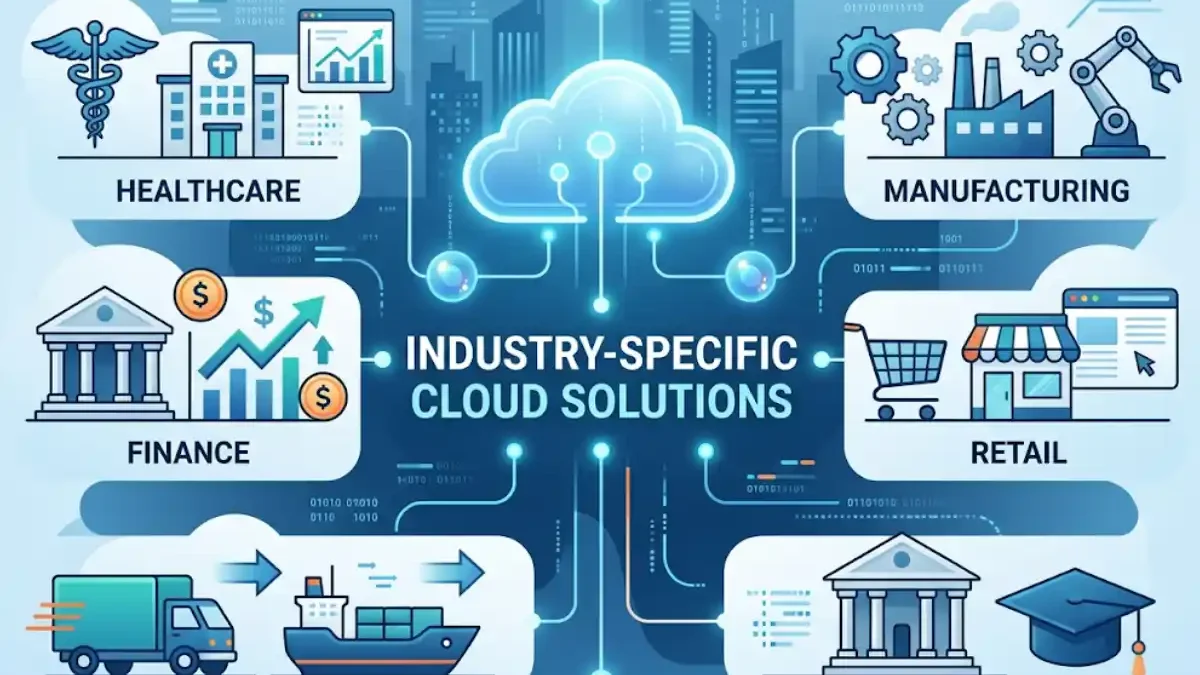 Industry-Specific Cloud Solutions: Transforming Healthcare, & Manufacturing in 2026