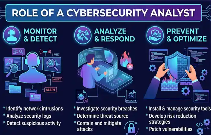 role of a cybersecurity analyst