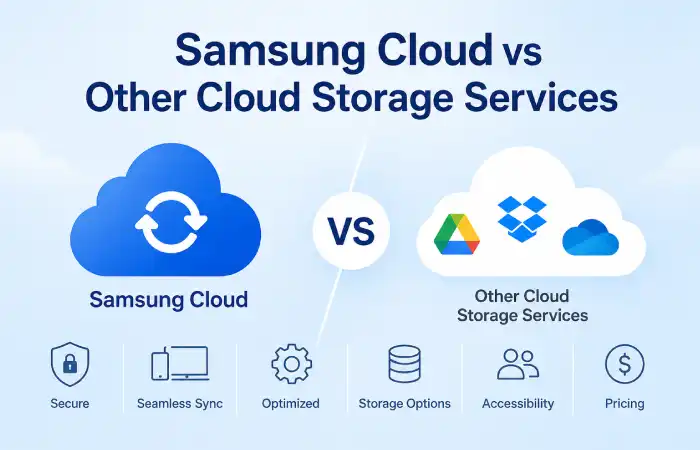 samsung cloud vs other cloud storage services