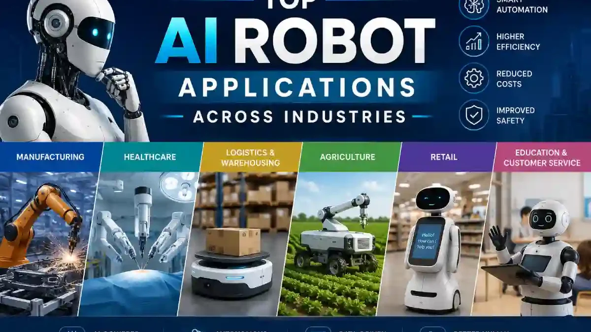 Top AI Robot Applications Across Industries