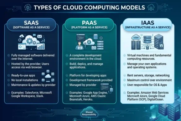 types of cloud computing models