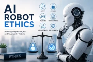 AI Robot Ethics: Risks, Privacy and Responsible Development