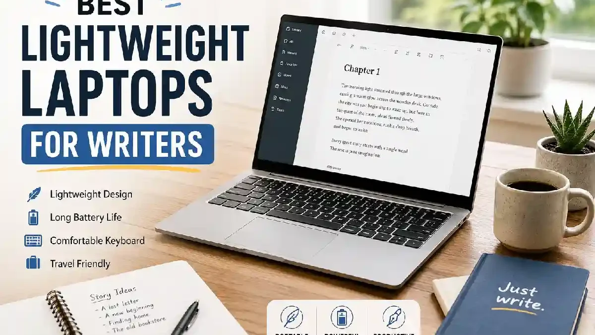 Best Lightweight Laptops for Writers (2026): Top Portable Picks for Every Budget