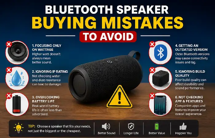 bluetooth speaker buying mistakes to avoid