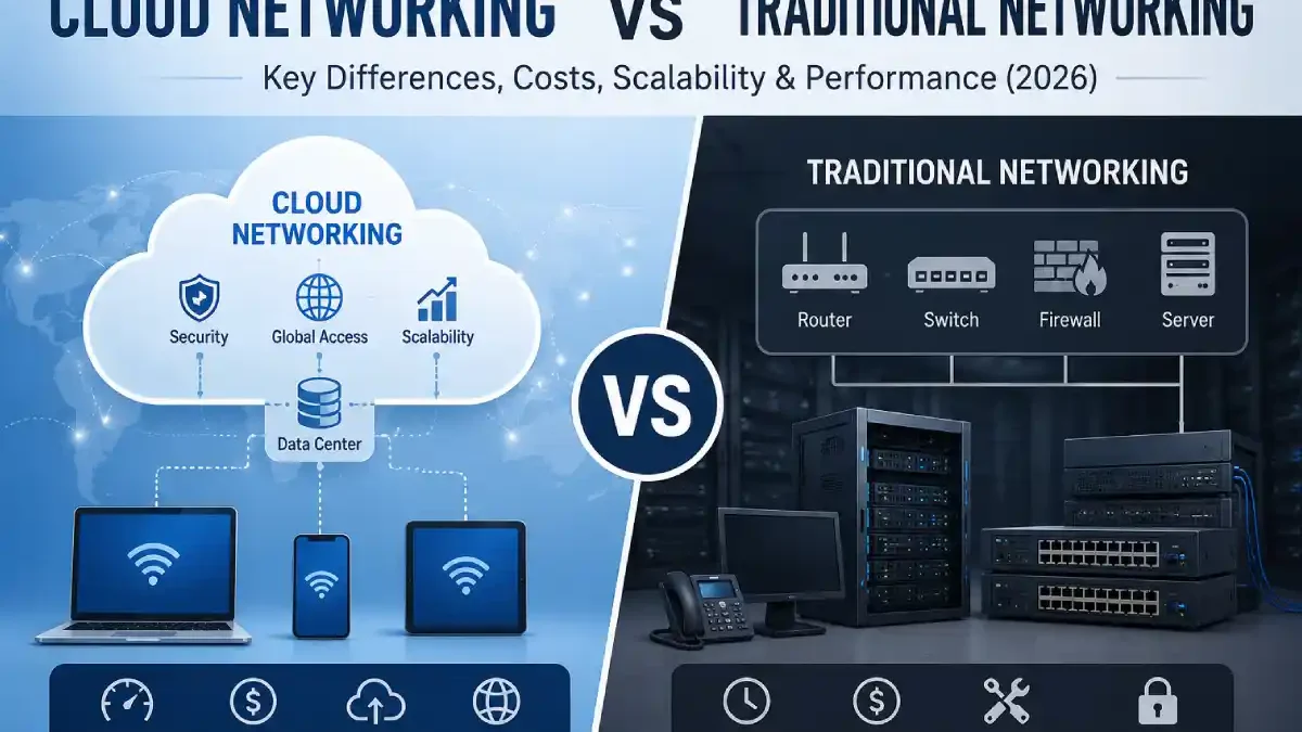 Cloud Networking vs Traditional Networking: Key Differences, Costs & Performance (2026)
