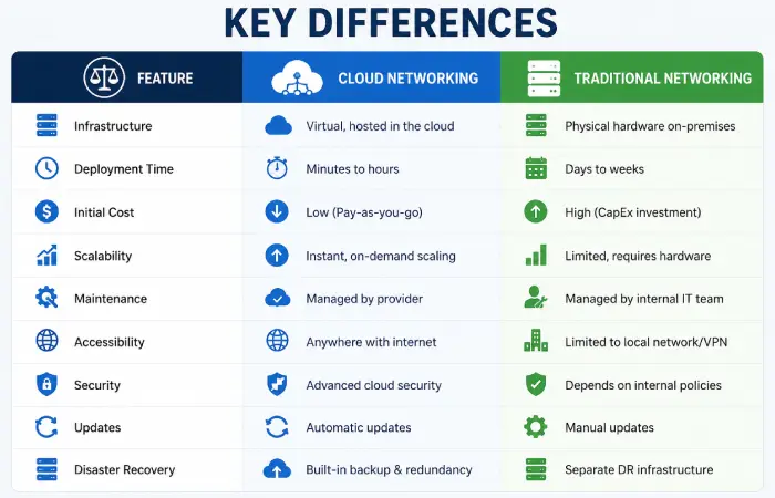 key differences
