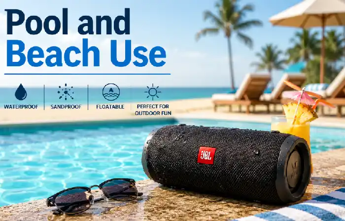 pool and beach use