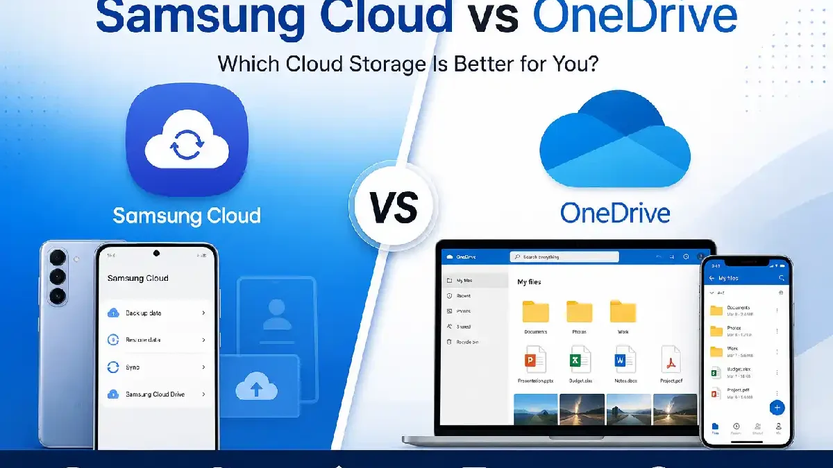 Samsung Cloud vs OneDrive (2026): Which Cloud Storage Is Better for Samsung Users?