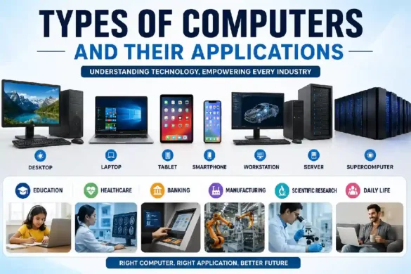 types of computers and their applications