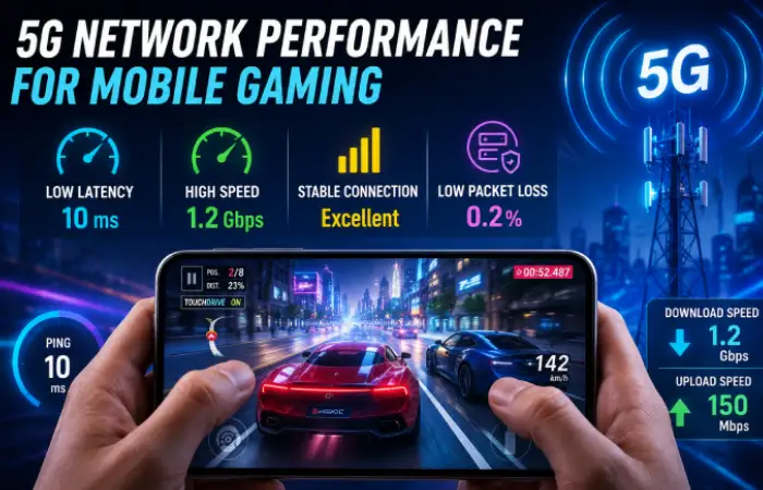 5g network performance for mobile gaming