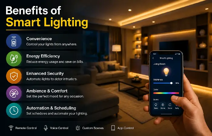 benefits of smart lighting