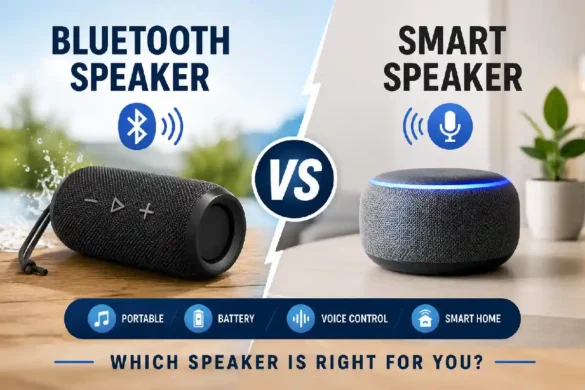 bluetooth speaker vs smart speaker