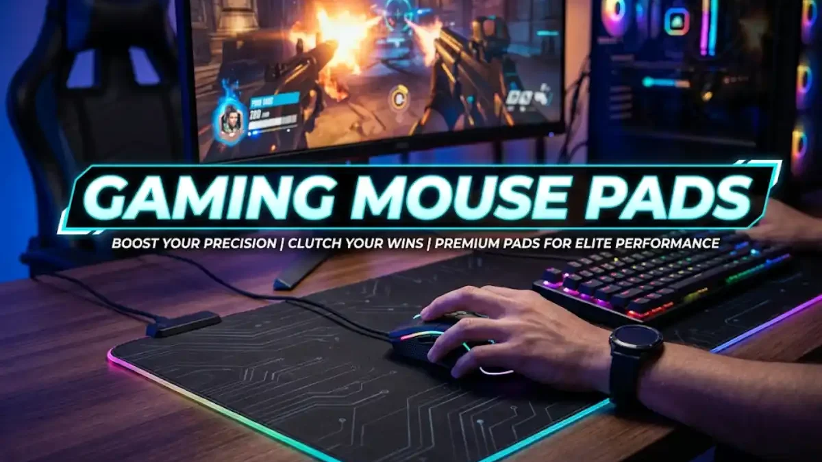 Gaming Mouse Pads: Complete Guide to Types, Sizes, Speed, Control & Buying in 2026