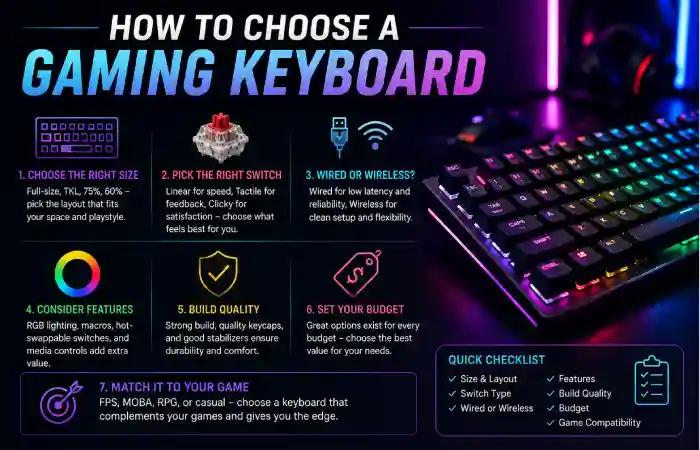 how to choose a gaming keyboard
