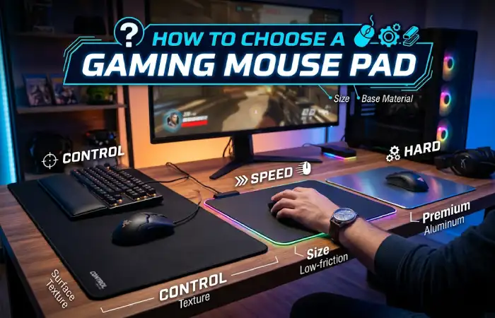 how to choose a gaming mouse pad
