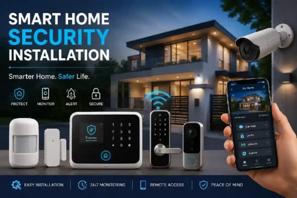 smart home security installation