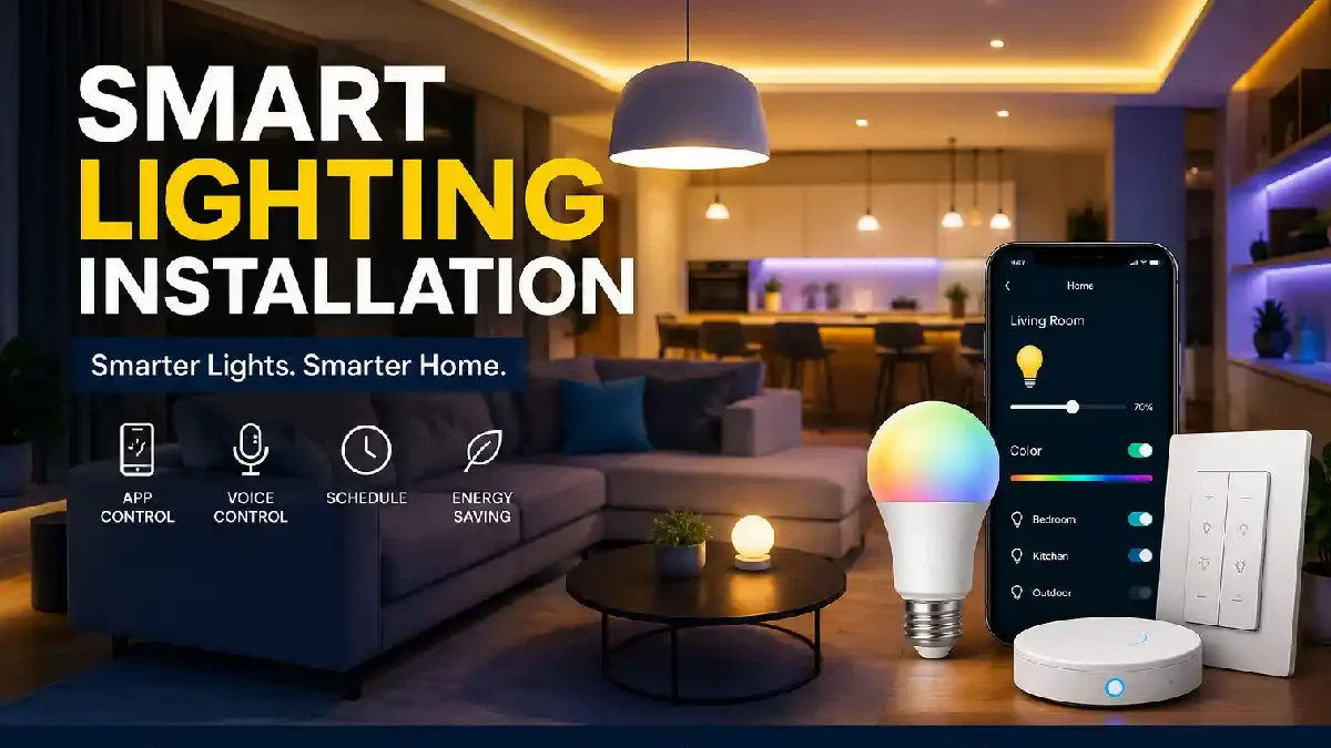 Smart Lighting Installation: Complete Guide to Smarter, More Efficient Homes (2026)