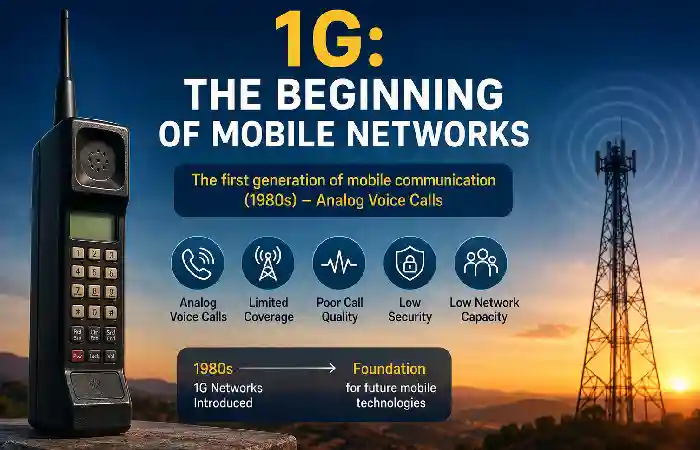 1g_ the beginning of mobile networks
