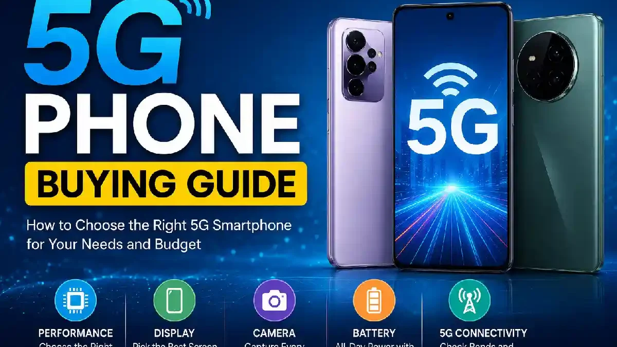 5G Phone Buying Guide (2026): How to Choose the Right 5G Smartphone