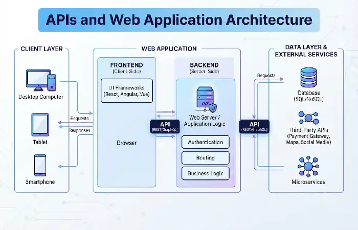 apis and web application architecture