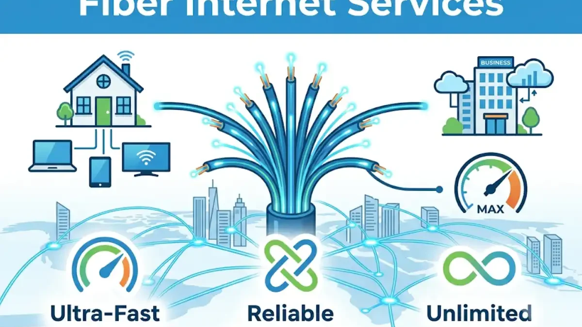 Fiber Internet Services: Complete Guide to Speed, and Choosing the Right Provider (2026)