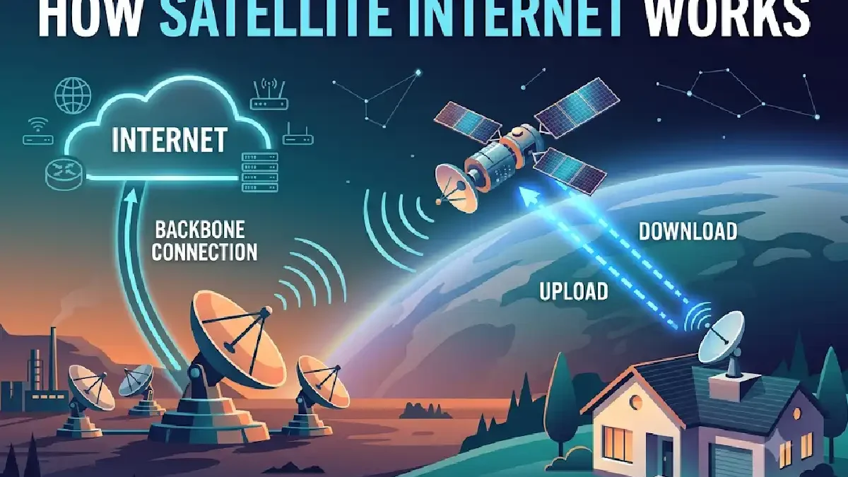 How Satellite Internet Works: Complete Beginner’s Guide to Satellite Connectivity (2026)