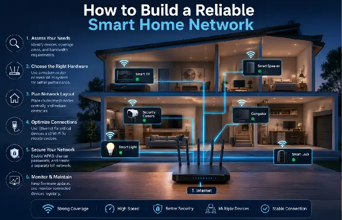 how to build a reliable smart home network