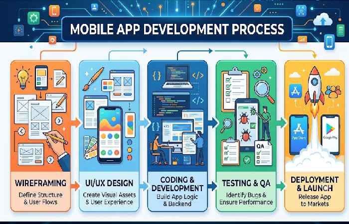 mobile app development process