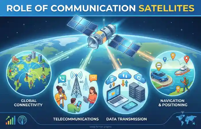 role of communication satellites
