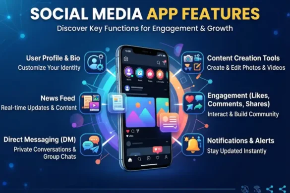 social media app features
