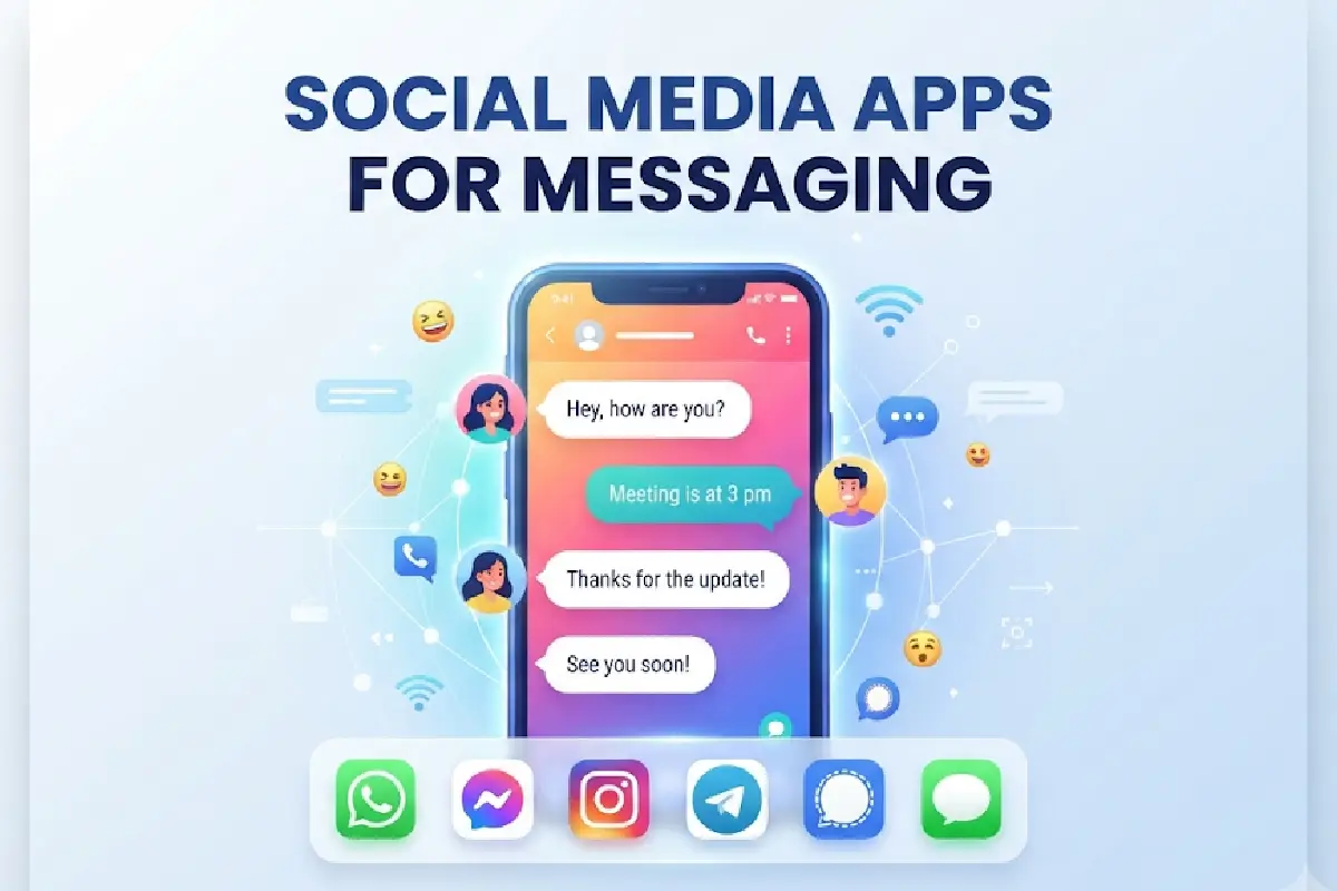 social media apps for messaging