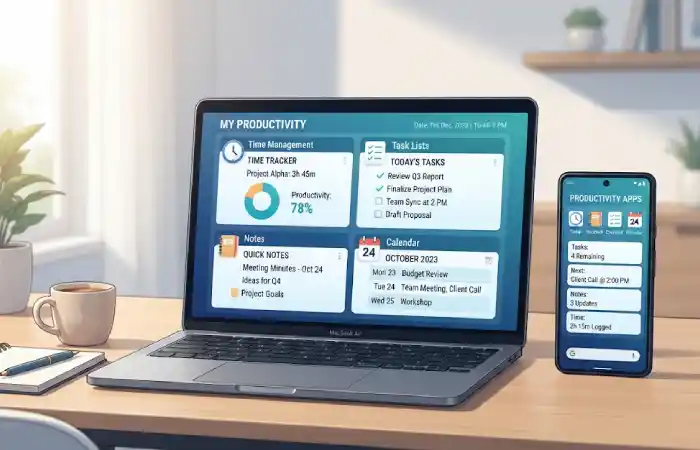types of productivity apps