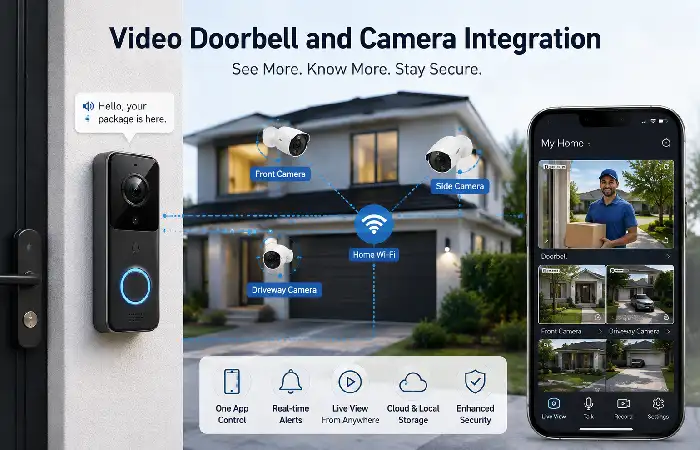 video doorbell and camera integration