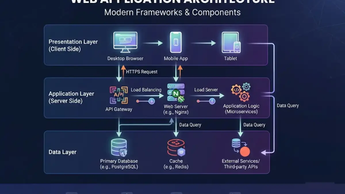 Web Application Architecture: Complete Guide to Components, Patterns, and Best Practices (2026)