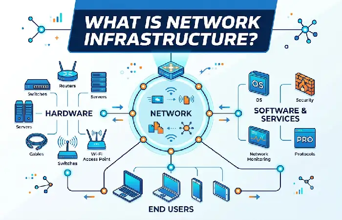 what is network infrastructure